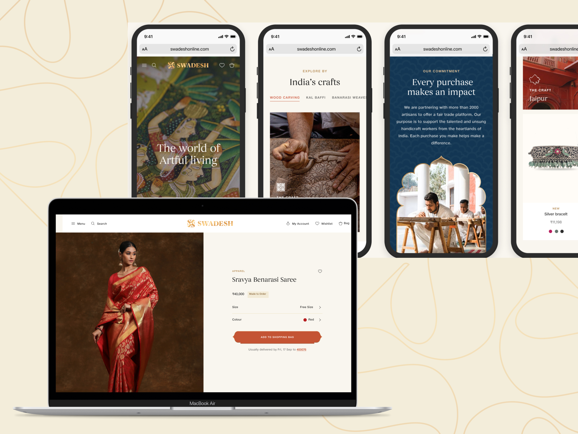 Swadesh Store: luxury Indian marketplace